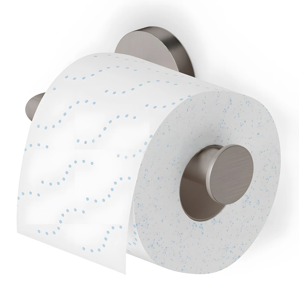 Porte papier toilette inox brossé