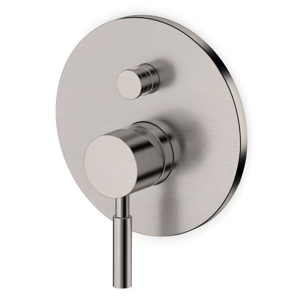 Mitigeur mural 2 sorties LOOP Inox Brossé