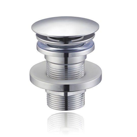 Bonde longue fixe chromée