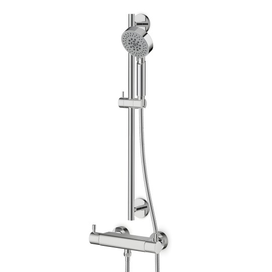 Pack douche thermostatique chromé LOOP 2