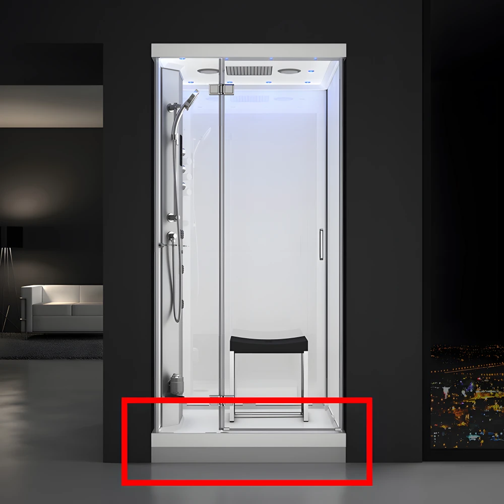 Receveur URBAN 100 GAUCHE