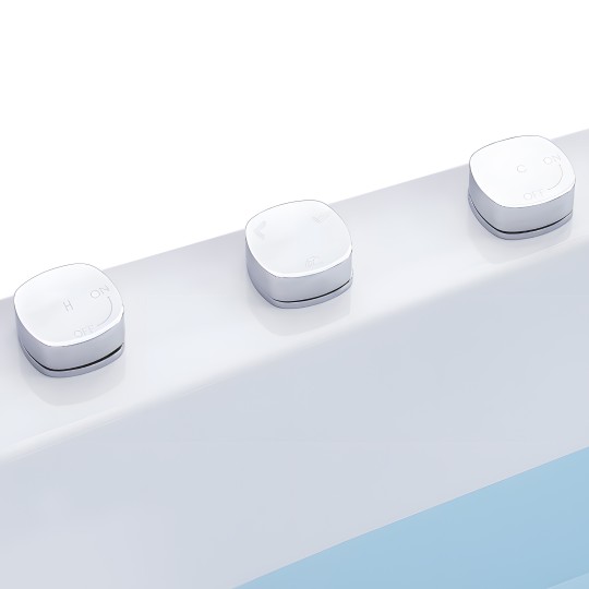 Robinetterie triple IMASSAGE