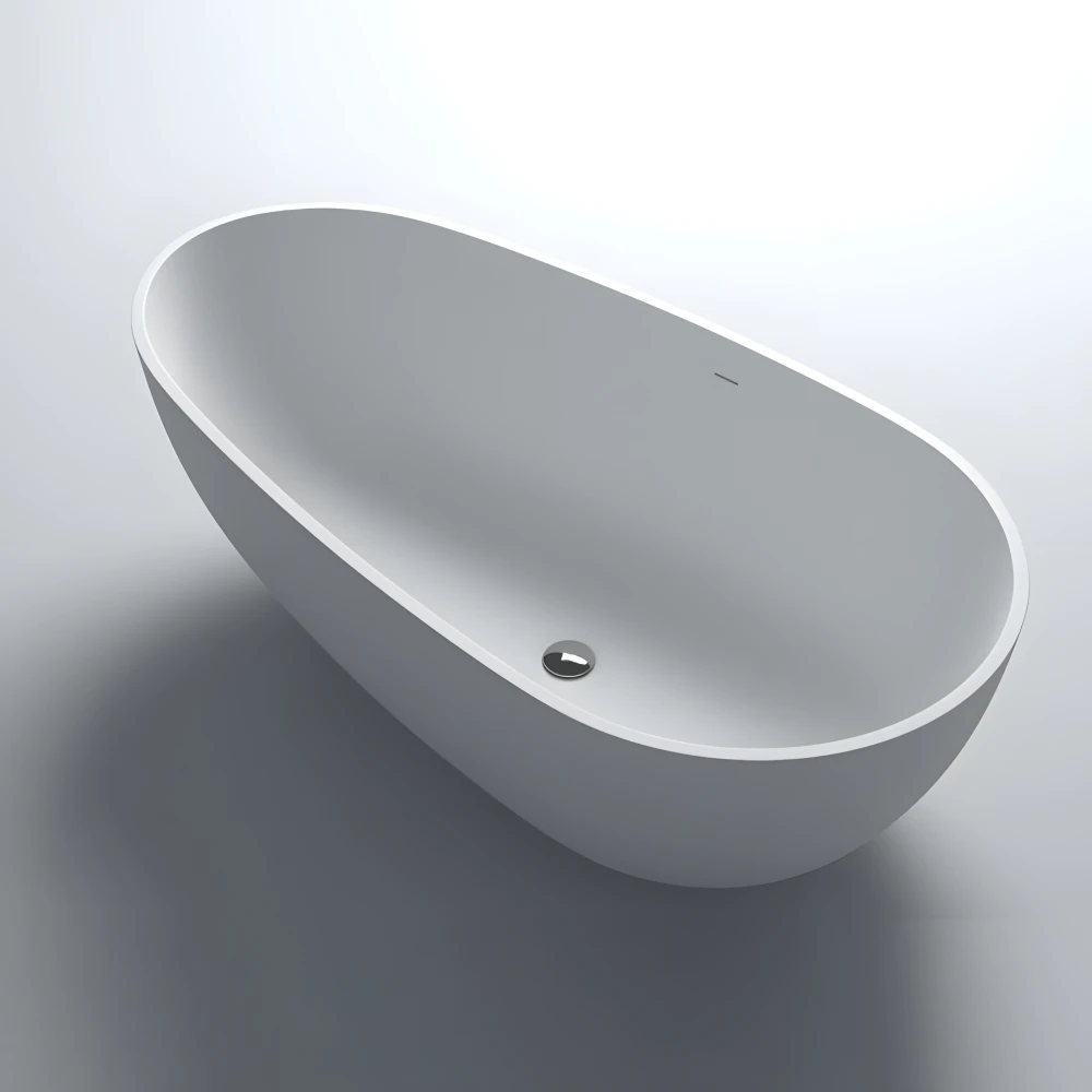 Baignoire ilot COCOON 140 Solid Surface