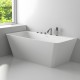 Baignoire semi-ilot LOVE 170 MATE Solid Surface