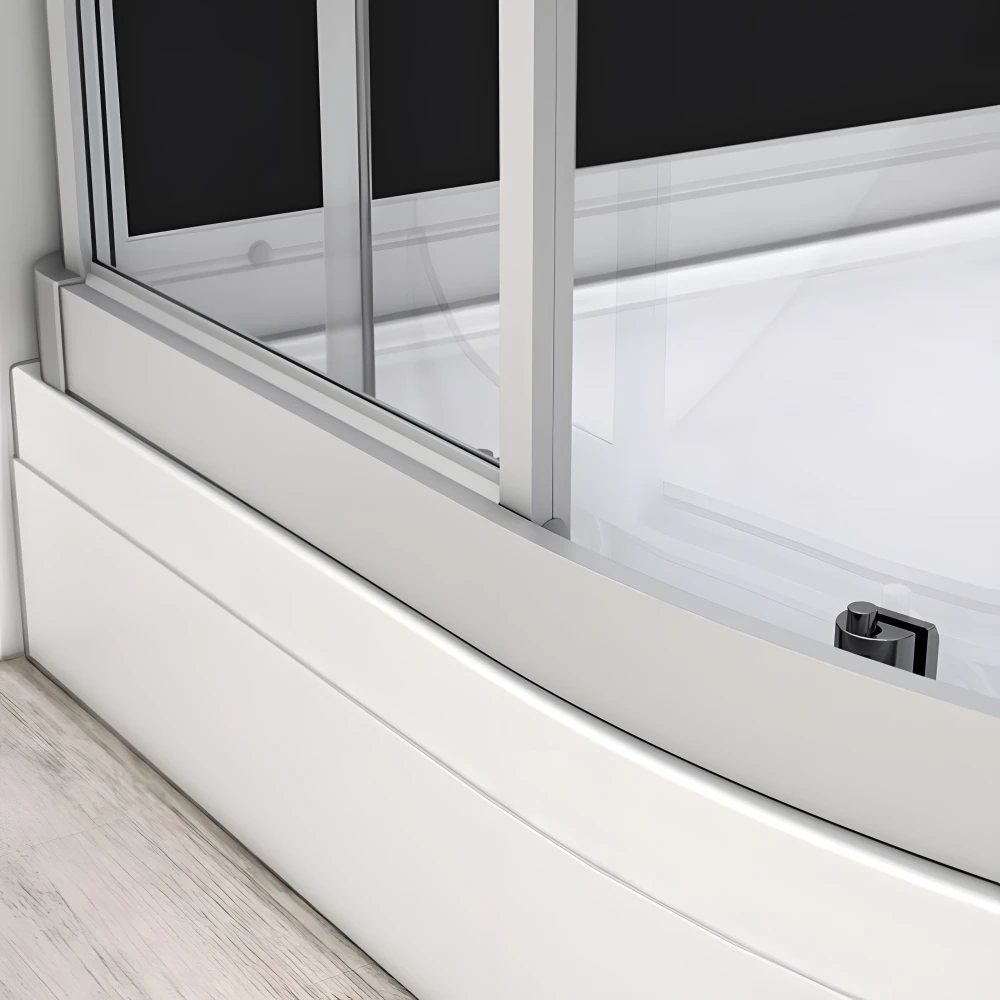 Plinthe de receveur en aluminium laqué