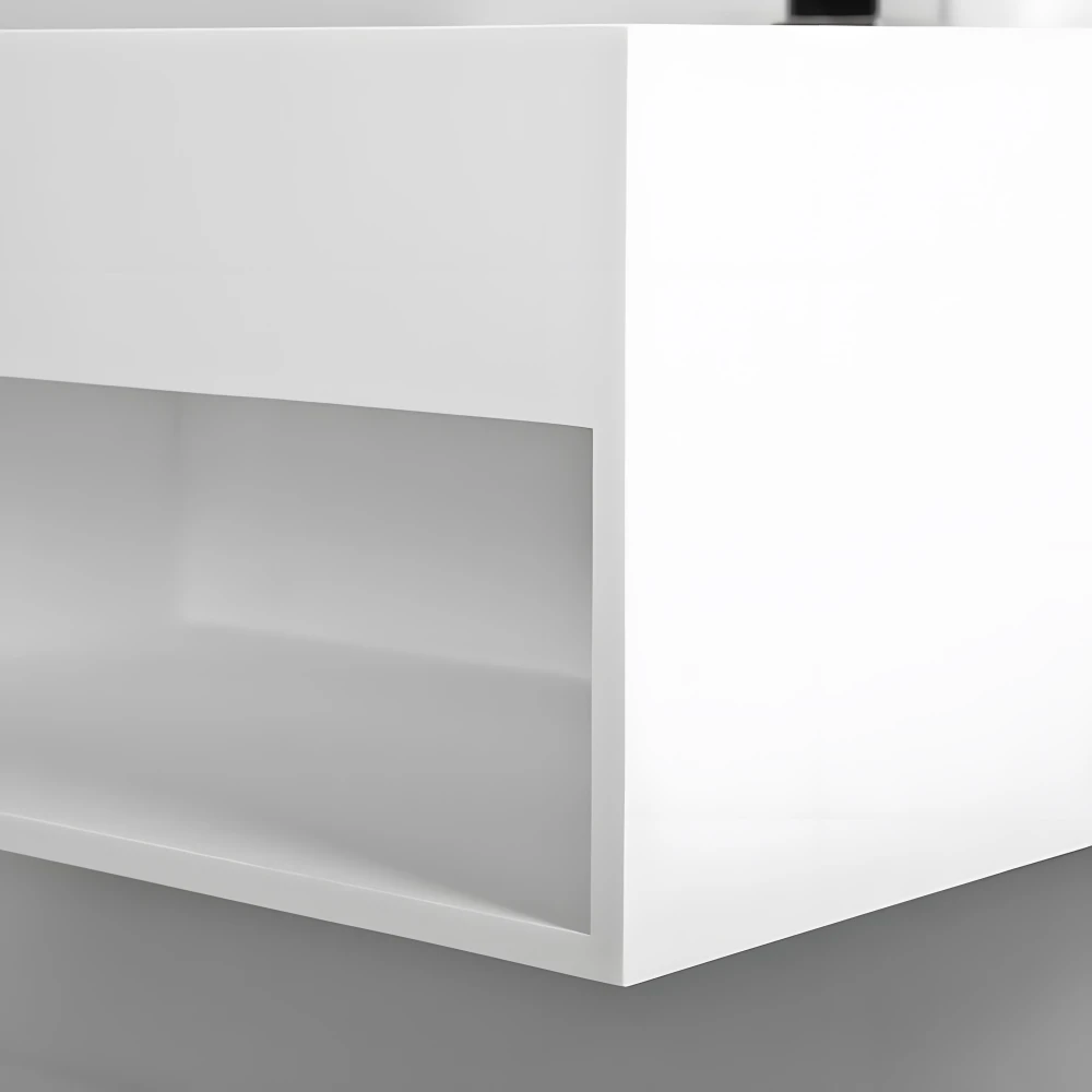 Compartiment de rangement sous la vasque