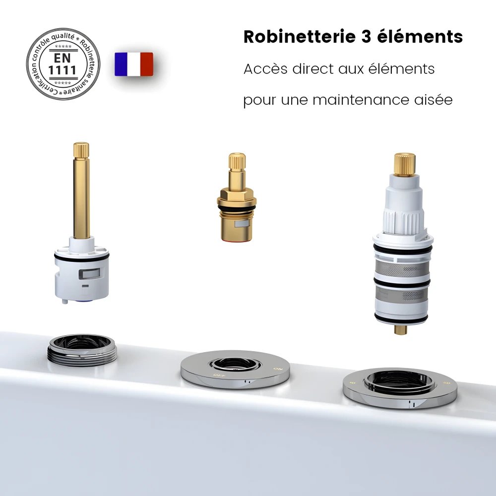 Accès direct aux éléments pour une maintenance aisée