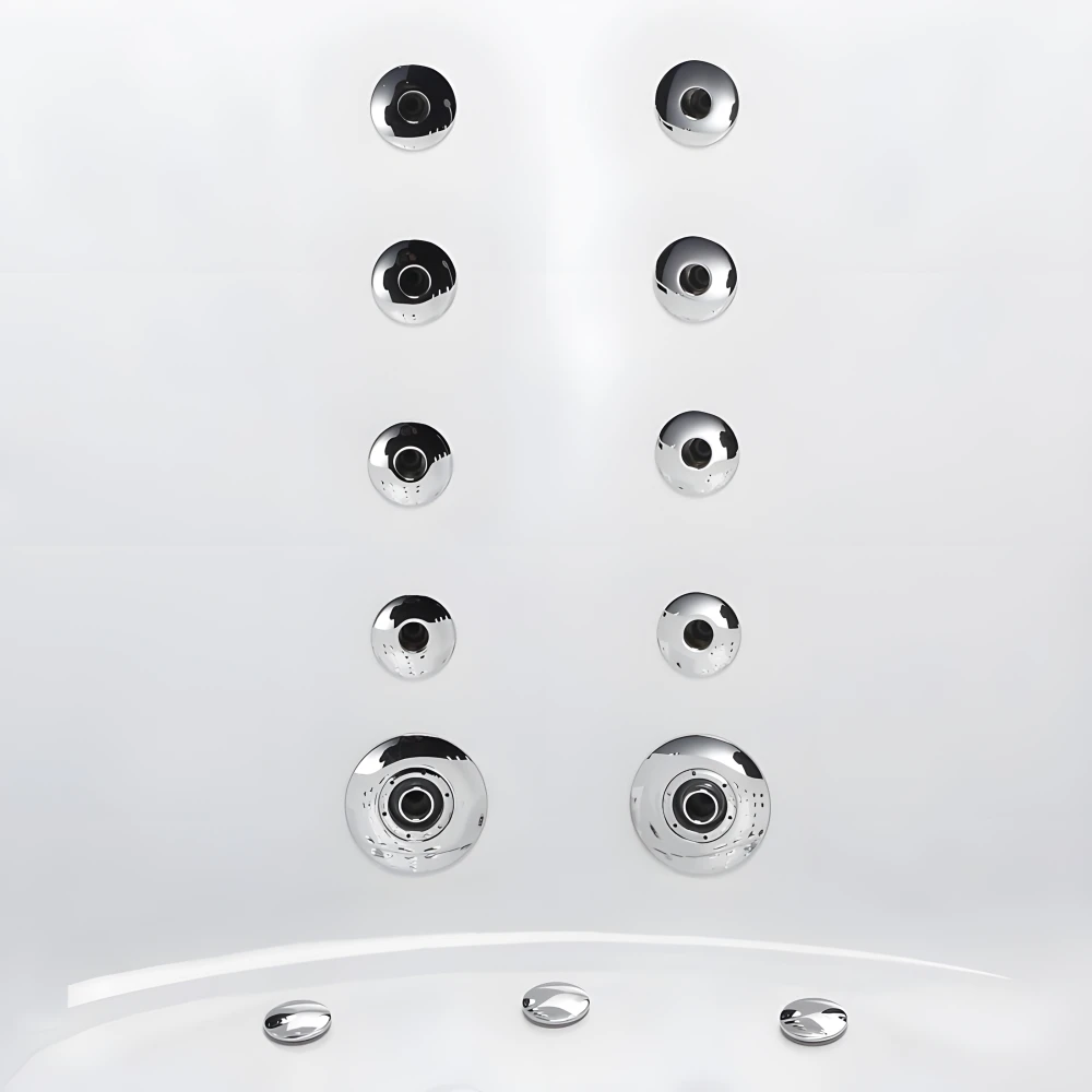 Massage dorsal intégral (buses en laiton chromé)