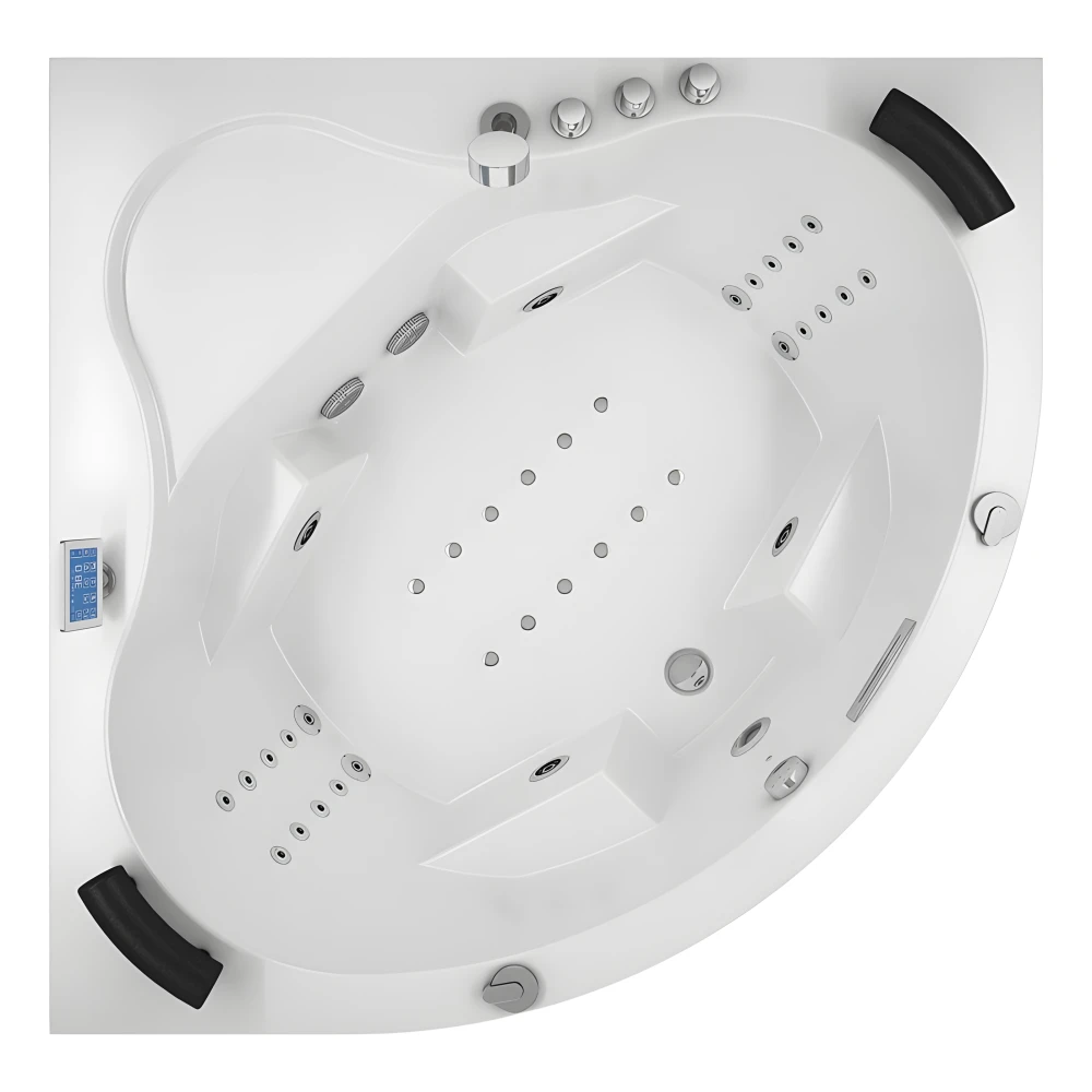 Vue supérieure NEVIA IDYNAMIC 150x150 cm