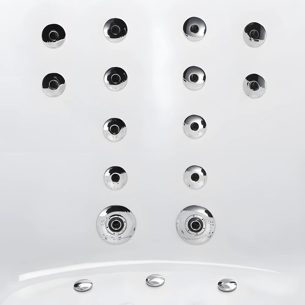 Massage dorsal intégral (buses en laiton chromé)