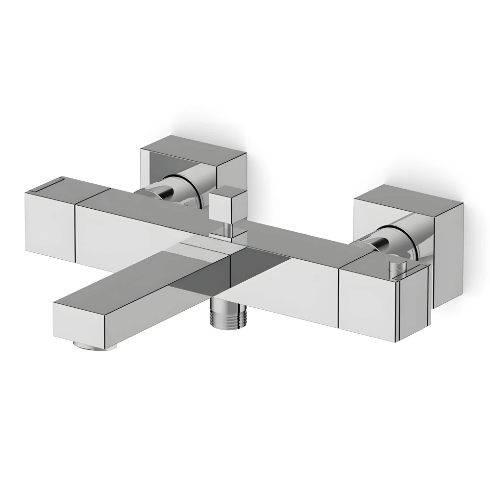 Robinet mitigeur mural pour baignoire avec départ douchette