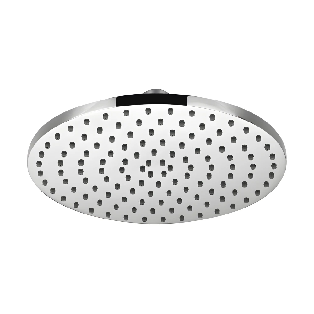 Pomme de douche en laiton massif chromé