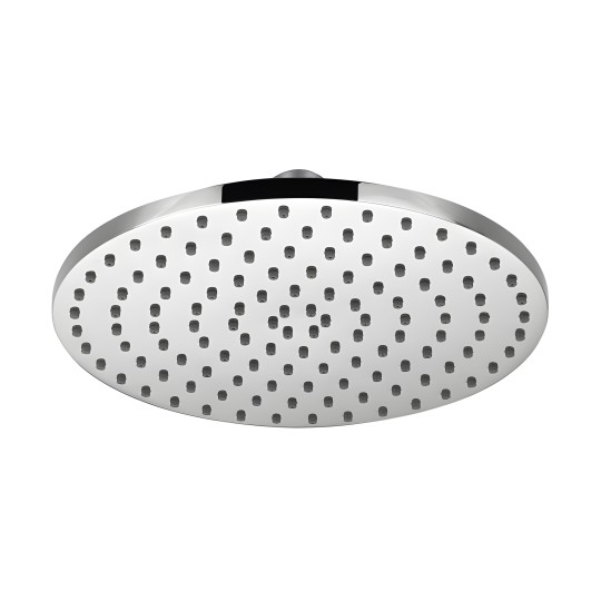 Pomme de douche en laiton massif chromé