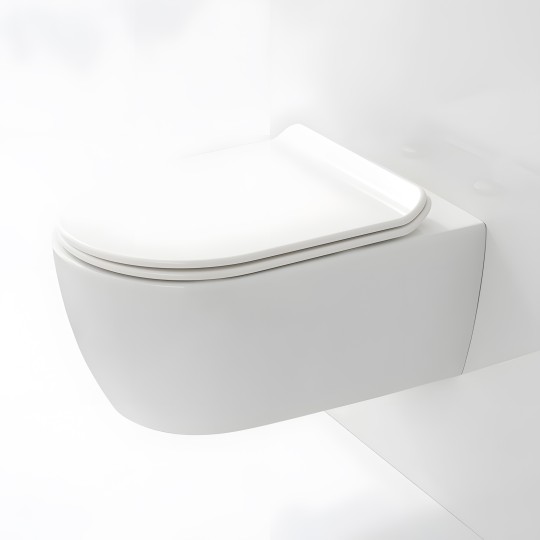 WC suspendu SANEO, design épuré et conception de qualité