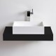 Vasque rectangulaire SQUARE en Solid Surface