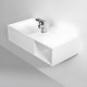 Vasque KUBE 80 en Solid Surface