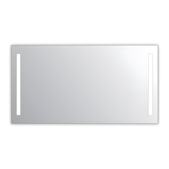 Miroir salle de bain VISIO 140x75 cm avec rétroéclairage LED et prises électriques