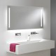 Miroir salle de bain VISIO 80x75 cm avec rétroéclairage LED et prises électriques