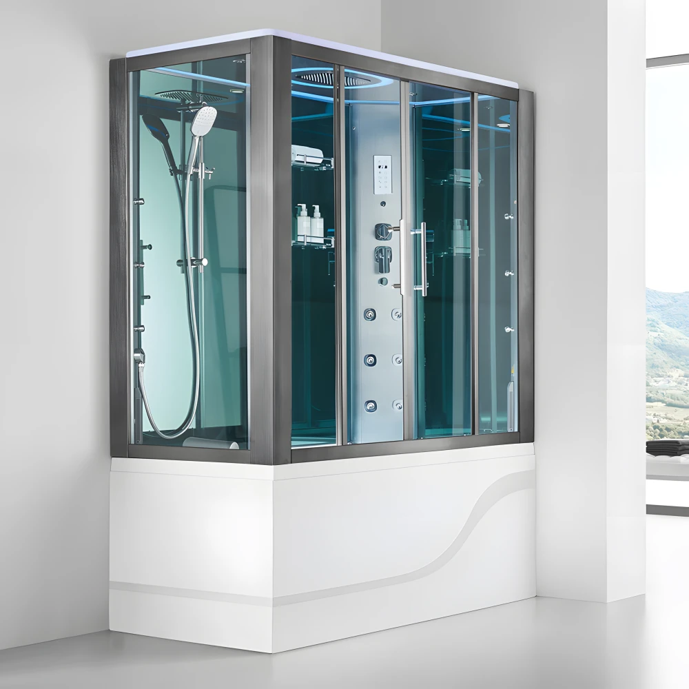 Baignoire douche hammam OMEGA 150 (version droite)