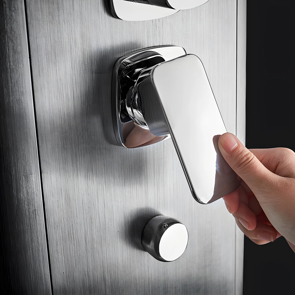 Robinetterie thermostatique en laiton chromé haute qualité