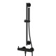 Pack douche thermostatique noir mat LOOP 1